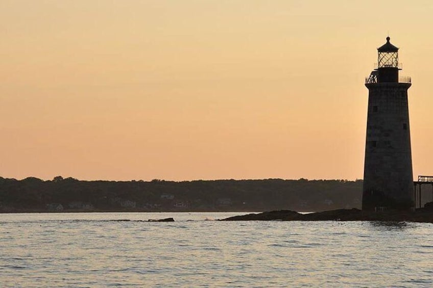Ram Island Light at Sunset