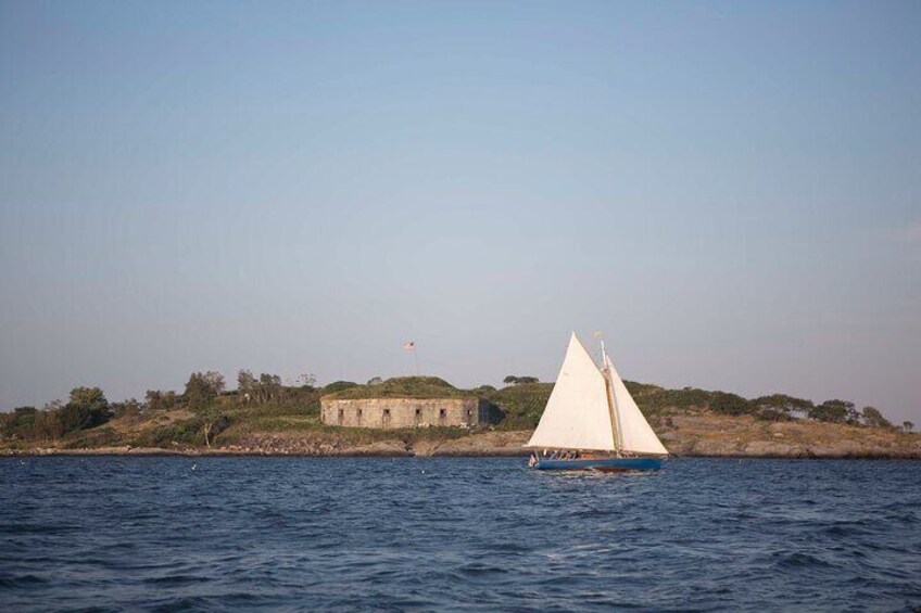 Private Lighthouse Sightseeing Charter on a Vintage Lobster Boat