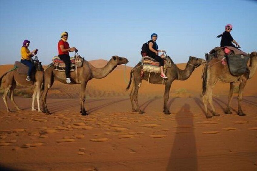 Trip to Erg chebbi Dunes from Errachidia 1 Night Luxury Camp & Private Transport