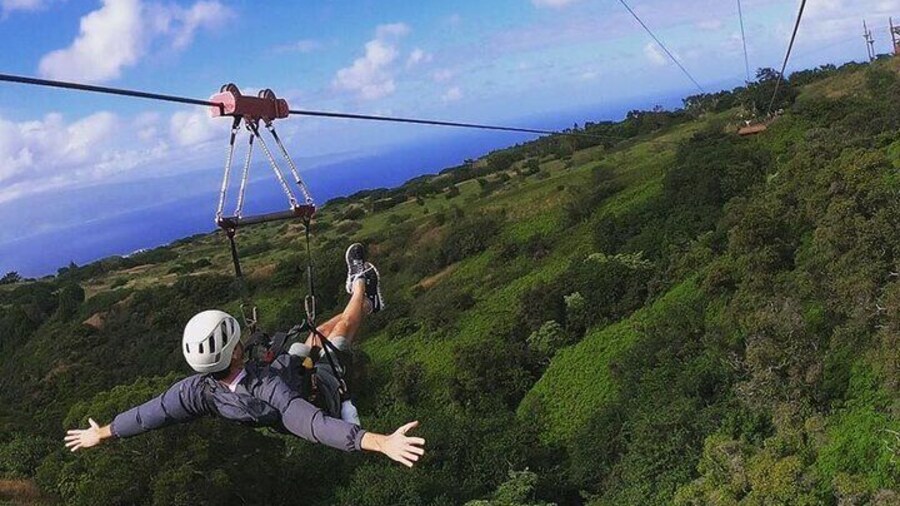 4 Dual-Zipline Mountain Adventure ~ Maui