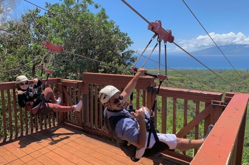 4 Dual-Zipline Mountain Adventure ~ Maui