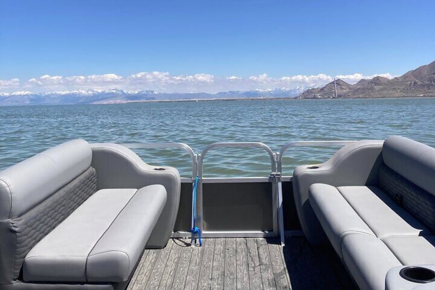2 Hour Salt Lake Boat Tour with Swimming on the Lake
