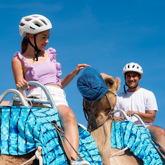 Combo:Camel Caravan &  ATV with Food, Drinks, Transportation & Beach Club