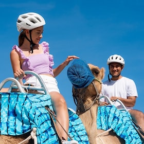Combo:Camel Caravan &  quad bike with Food, Drinks, Transport & Beach Club