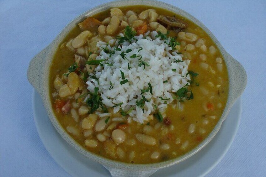 Conch and Beans Stew