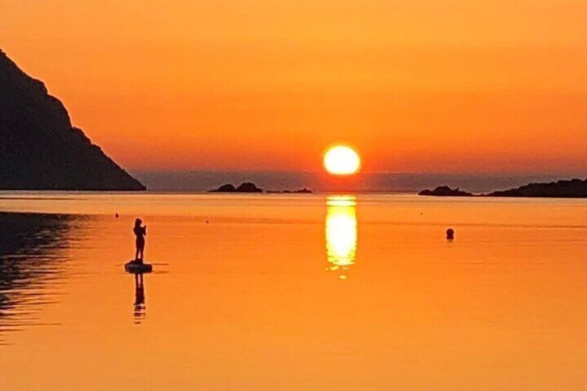 A magical dawn in Sardinia.