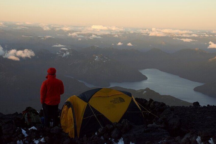 Lanín Volcano Base Camp