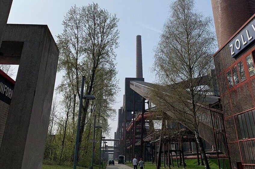 Digital scavenger hunt around the Zeche Zollverein in Essen