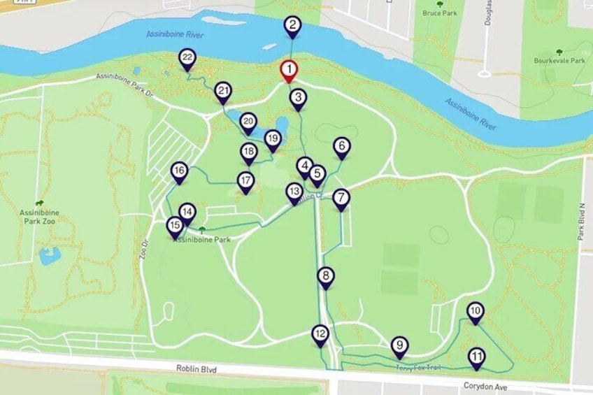 Discover Assiniboine Park with a Smartphone Audio Tour