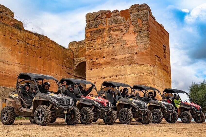 Buggy at Paderne Castle