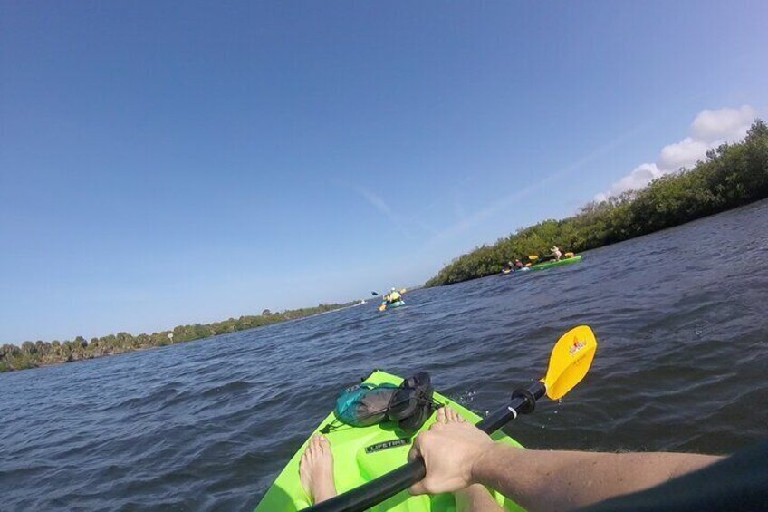 Kayaking the Canals of Venice, FL