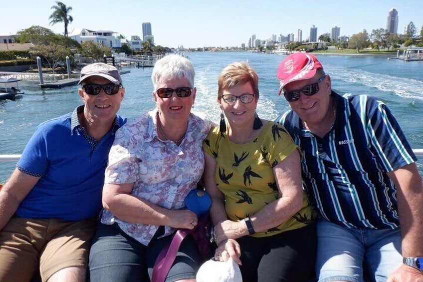 Gold Coast canal and Broadwater cruise.