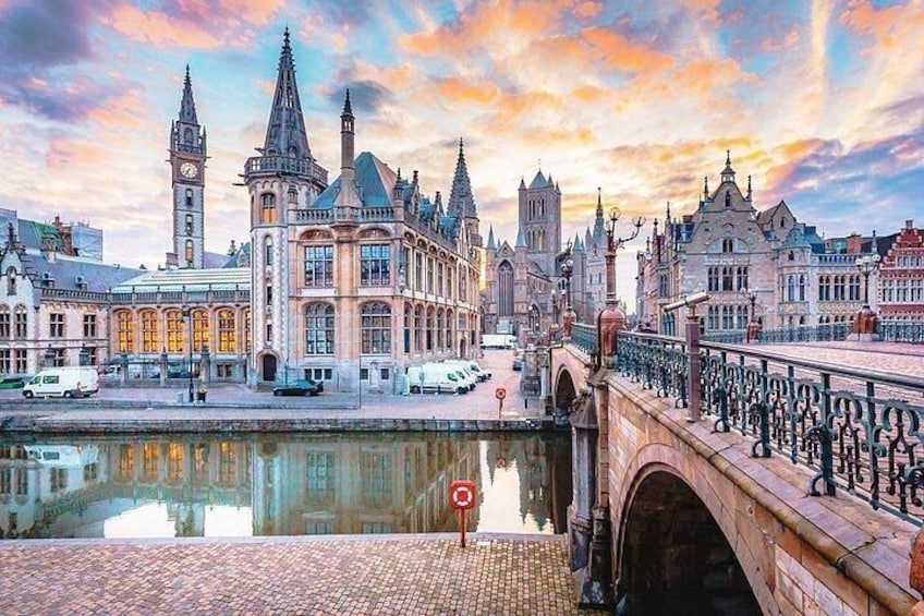 Full Day Private Tour To Brugge And Ghent By Minivan