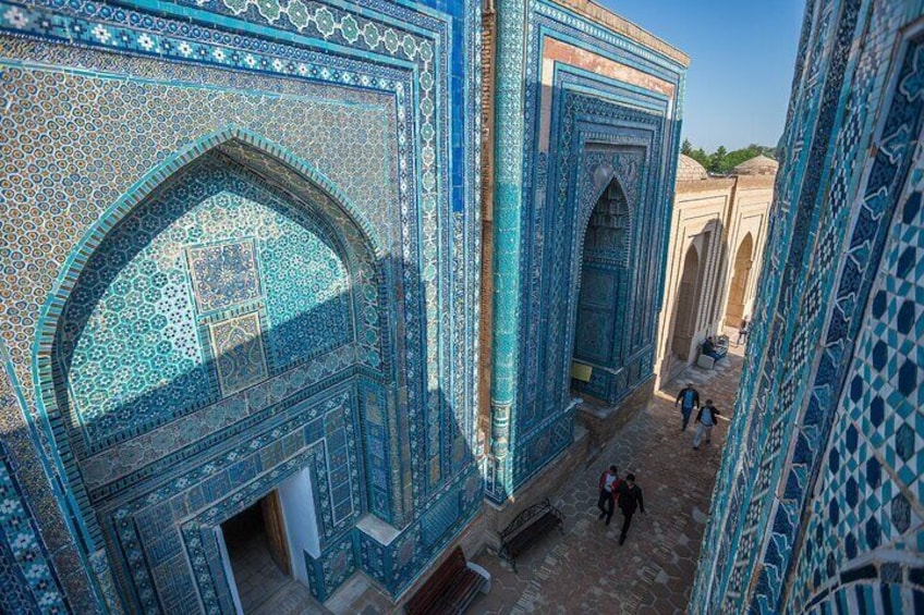 Necropolis Shakhi-Zinda (The Living King) XI-XIX cc., Samarkand