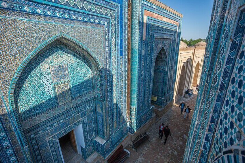 Necropolis Shakhi-Zinda (The Living King) XI-XIX cc., Samarkand