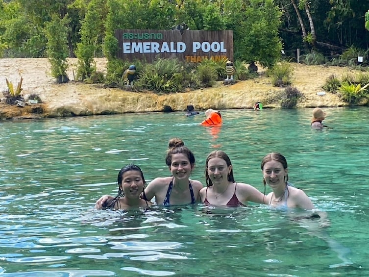 Tiger Cave Temple, Emerald Pool & Hot Springs Tour from Krabi