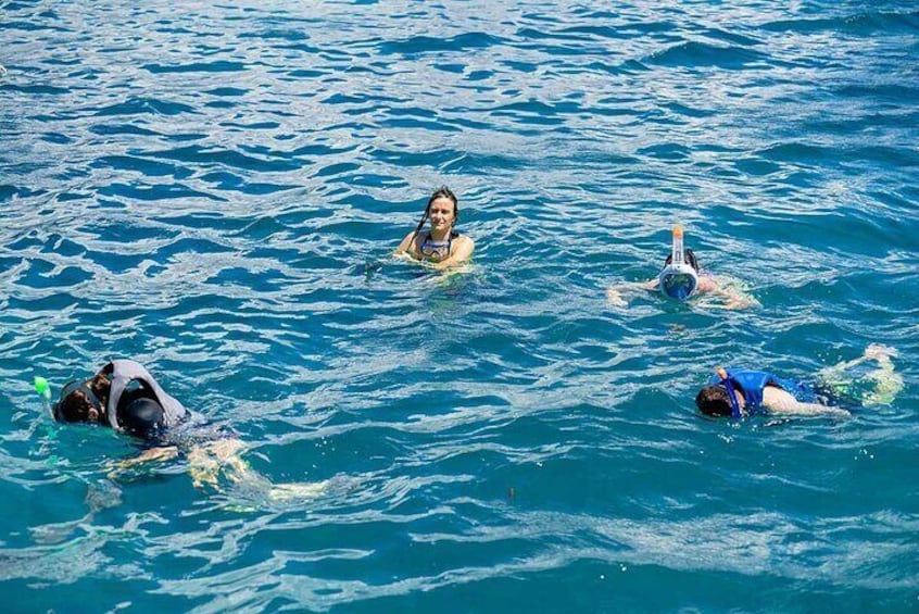 Snorkeling in St Anne Marine Park