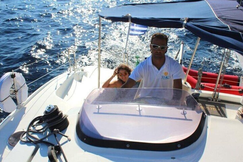 Best of Halkidiki Private Full-Day Cruise with Catamaran