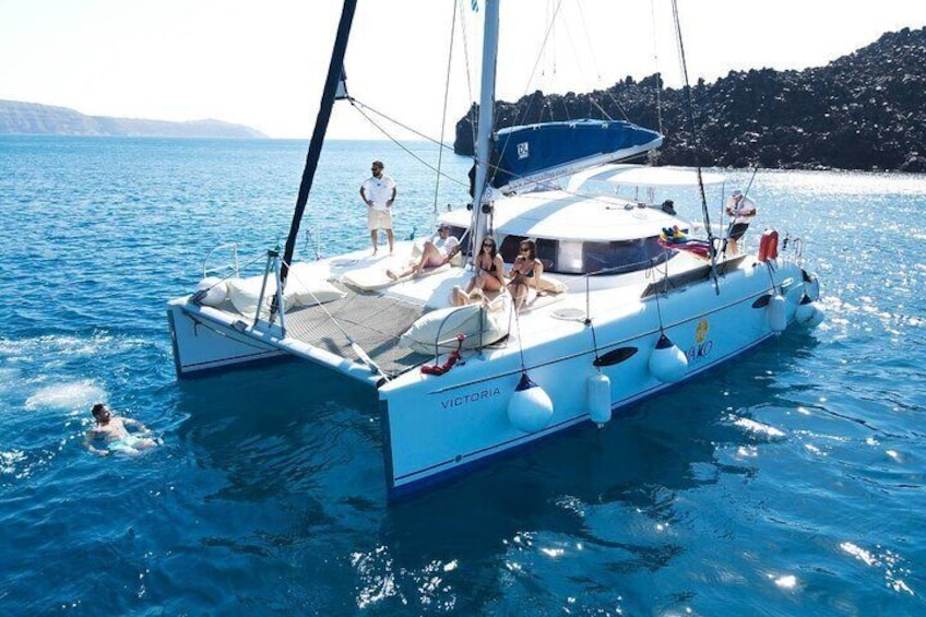 Santorini VIP Private Cruises on Catamaran