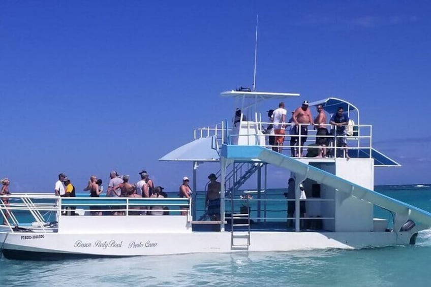 party boat in punta cana