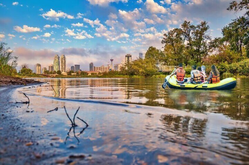 Private Self-guided River Rafting, Kayaking and Tubing Tour in Calgary