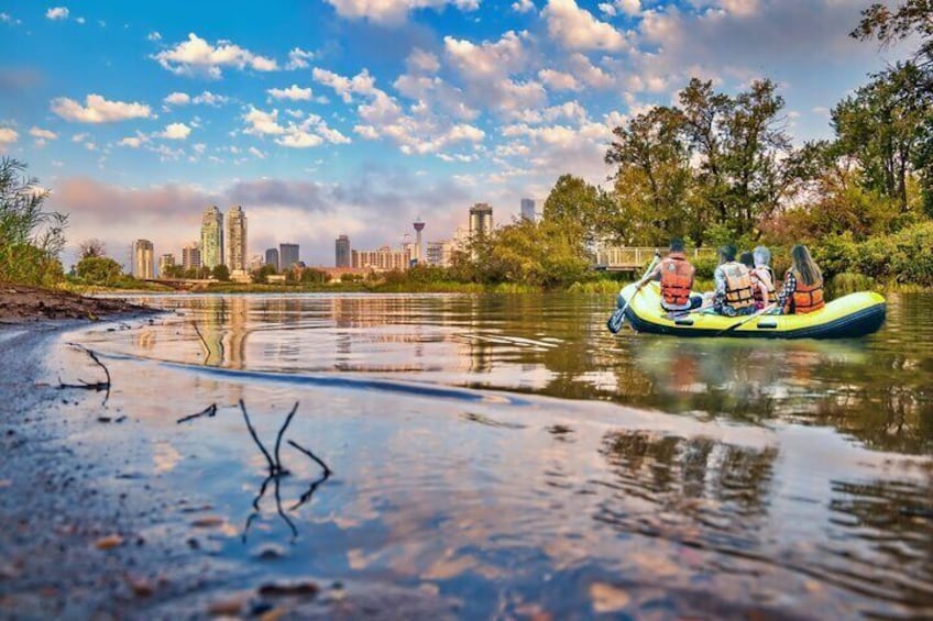 Private Self-guided River Rafting, Kayaking and Tubing Tour in Calgary