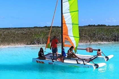 Private Catamaran Tour in Bacalar Lagoon
