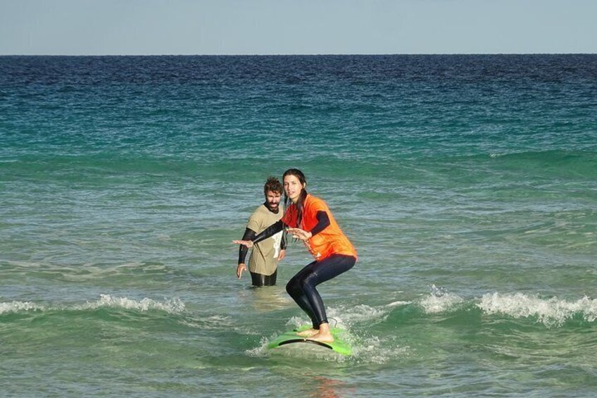 First day of surfing!