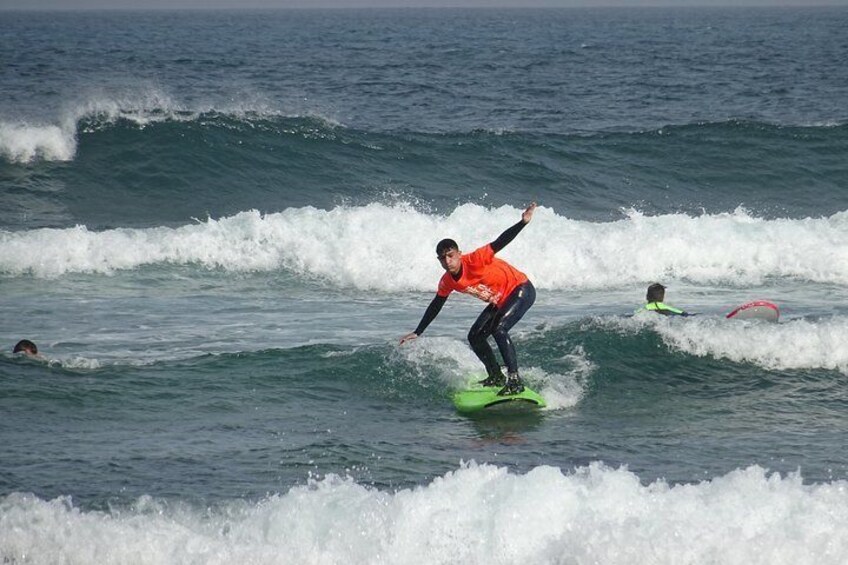 First day of surfing!