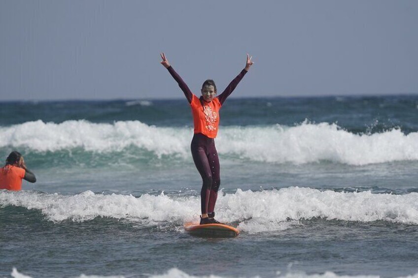 4 Hours Surf Class in Corralejo, Fuerteventura