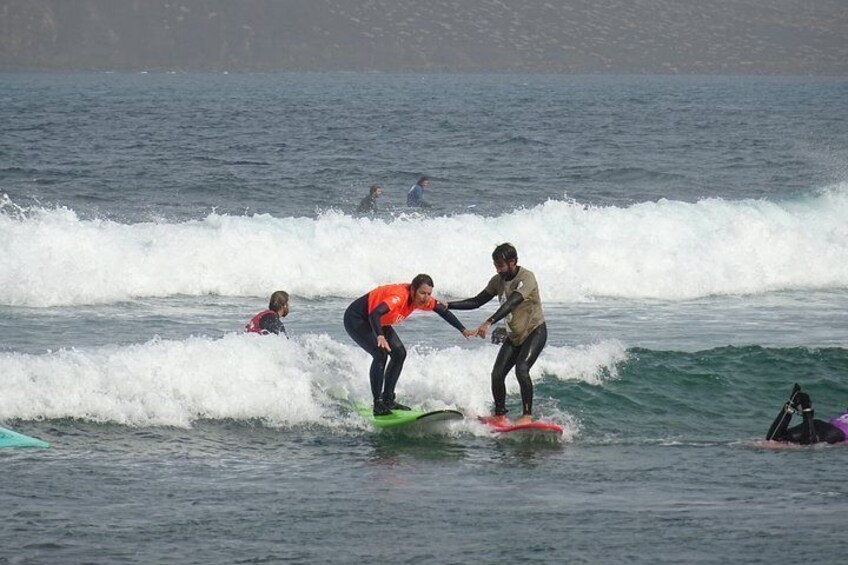 First day of surfing!