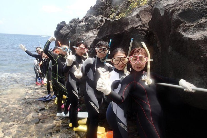 Snorkeling in the sea of Izu! !