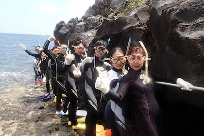 Half-day Snorkeling Course Relieved at the beginning Even in the sea of Izu...