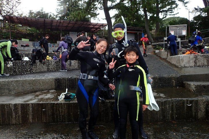 Family participation is also OK! !