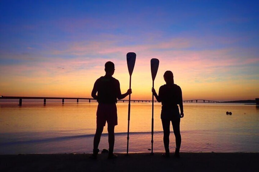 [Okinawa Miyako] [Early morning] Refreshing and exciting! Sunrise SUP/Canoe