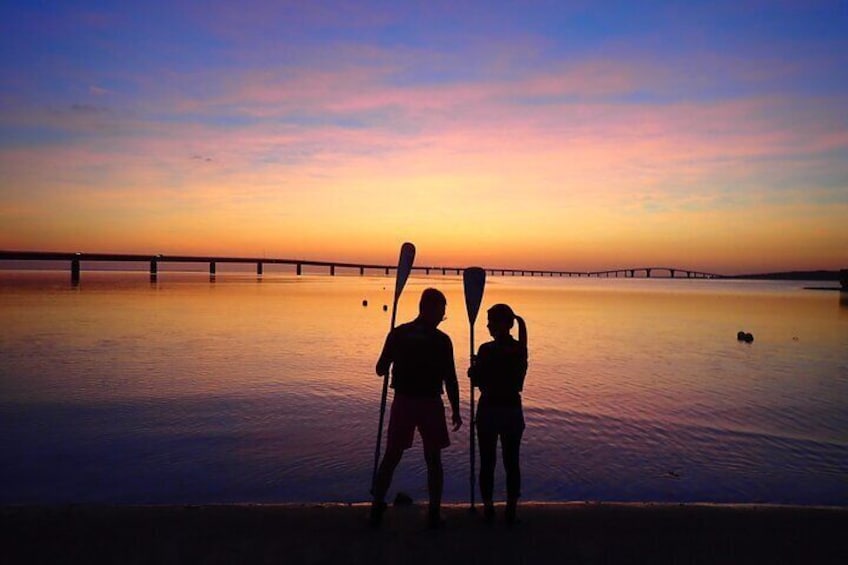 [Okinawa Miyako] [Early morning] Refreshing and exciting! Sunrise SUP/Canoe