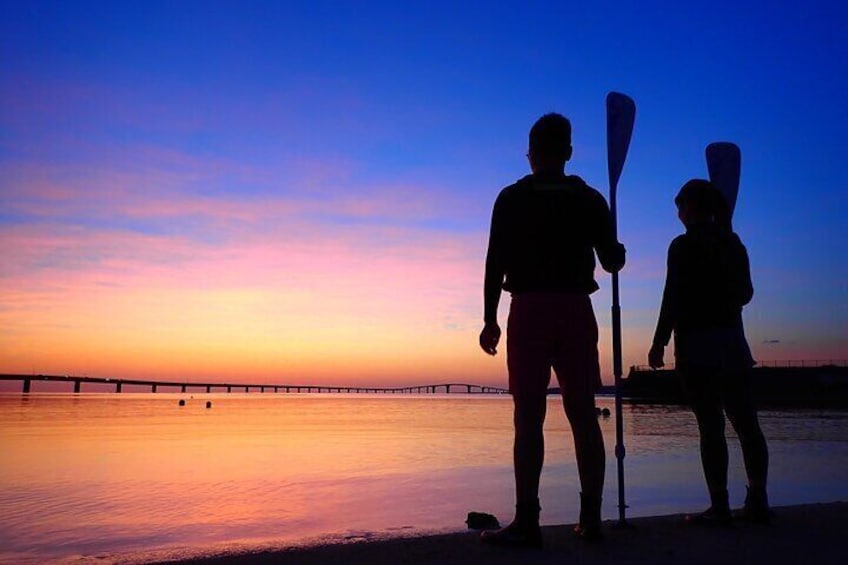 [Okinawa Miyako] [Early morning] Refreshing and exciting! Sunrise SUP/Canoe