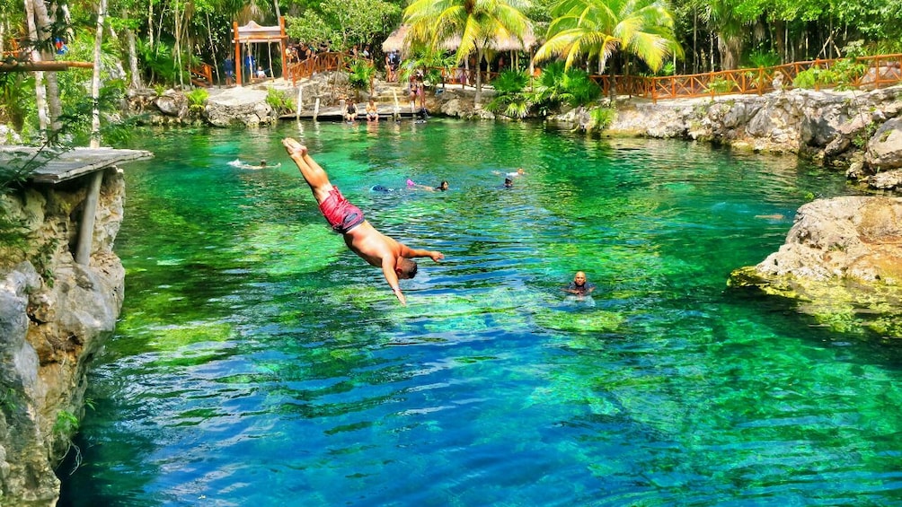 Mayan Cenotes Experience with Mayan Ruins or Local Community