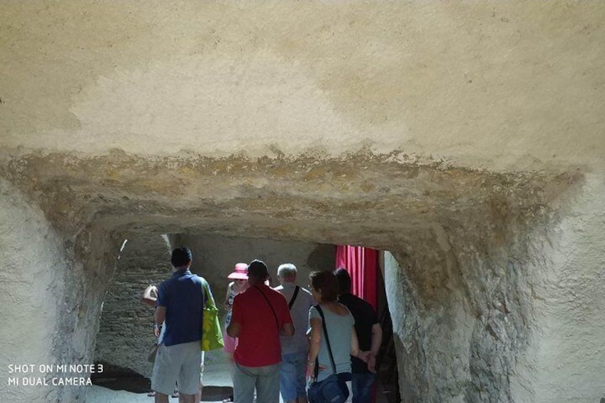 Underground tunnels of Crotone, which in case of Turkish attack (16th century) connected the noble palaces to the Castle of Charles V.