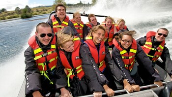 Huka Falls, Taupo Lookout & JetBoat Tour