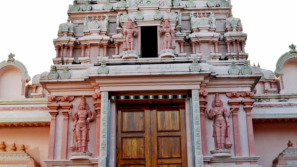 Close up of building on Trinidad Island Tour