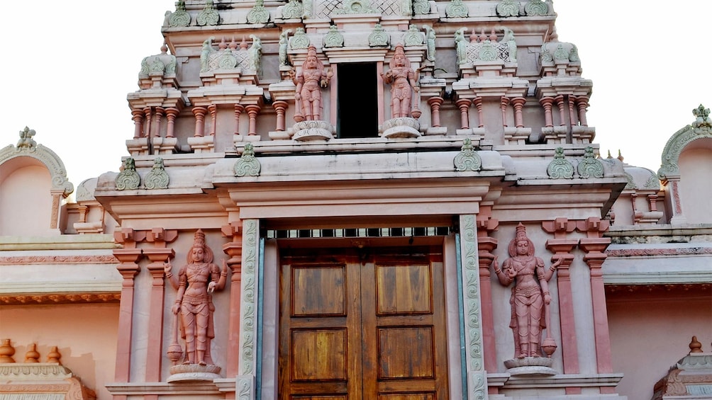Close up of building on Trinidad Island Tour