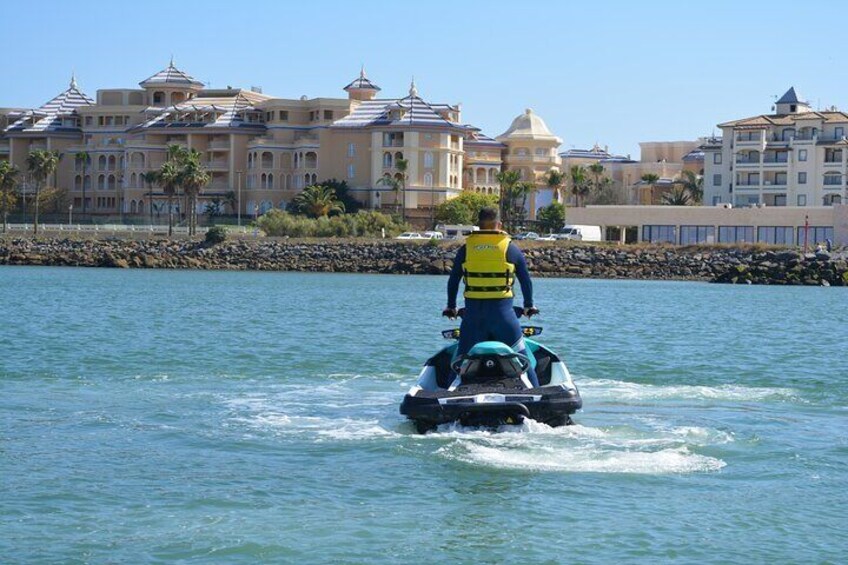 30-minute Jet Ski experience through Punta del Moral