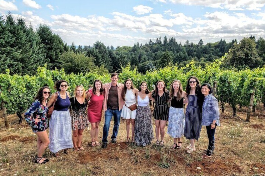 Willamette Valley Wine Tour & Lunch - For Private Large Groups 