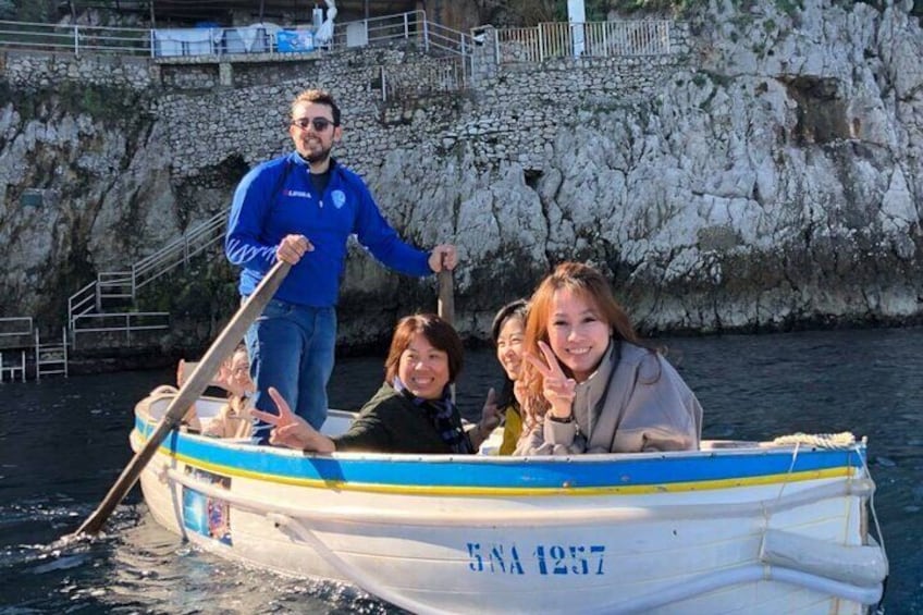 Private tour of Capri and Anacapri with the Blue Grotto by land