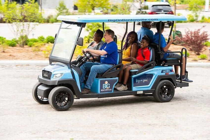 Private Golf Cart Tour in Bentonville