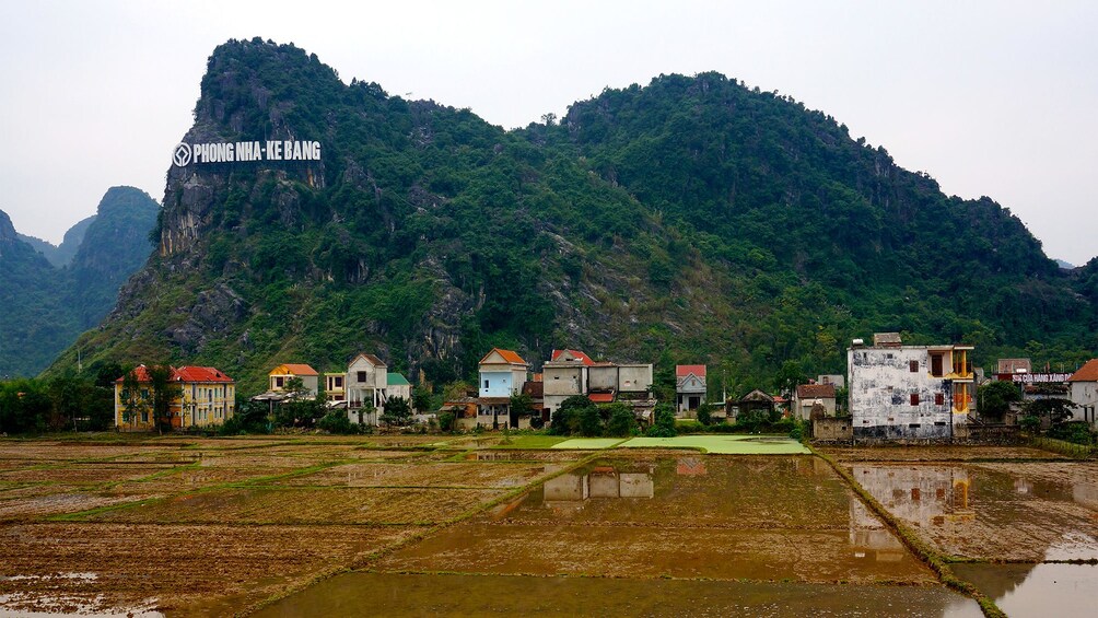 Mountain village in Vietnam 