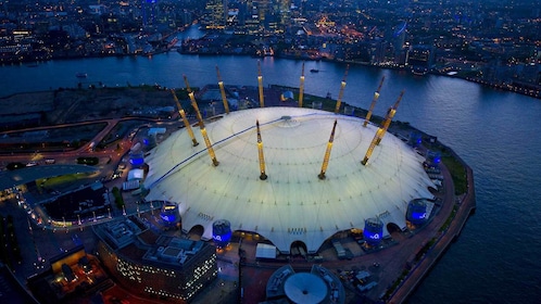 Up at the O2 Climbing Experience