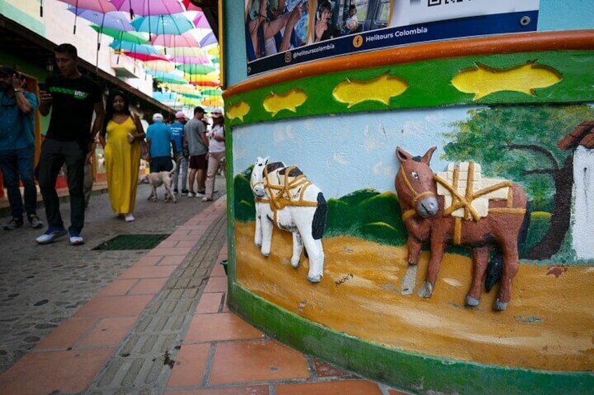 Zocalos of Guatape