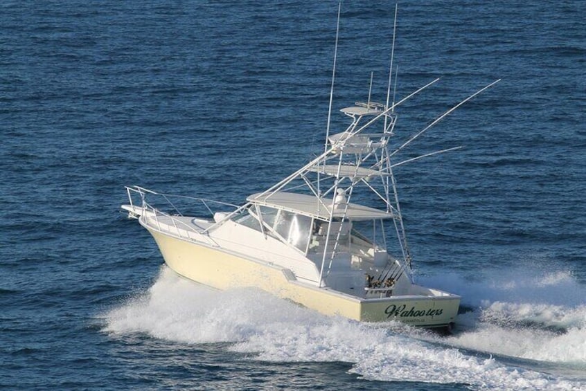 Our Vessel Wahooters- 43' Bertram Open Express - A sport fishing boat extraordinaire !